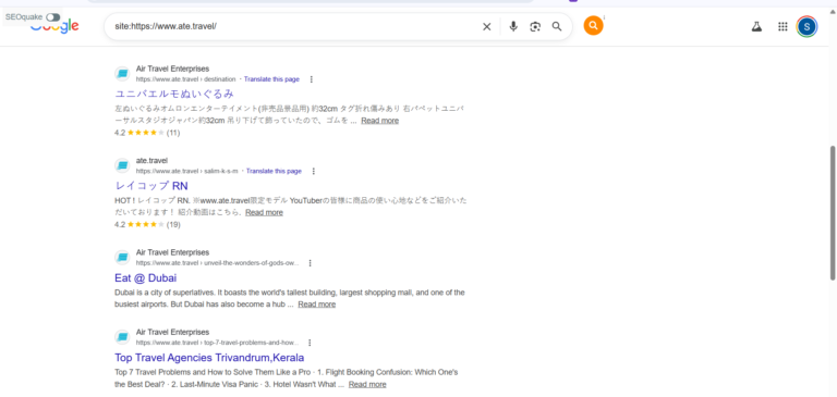 Traffic & Visibility Drop